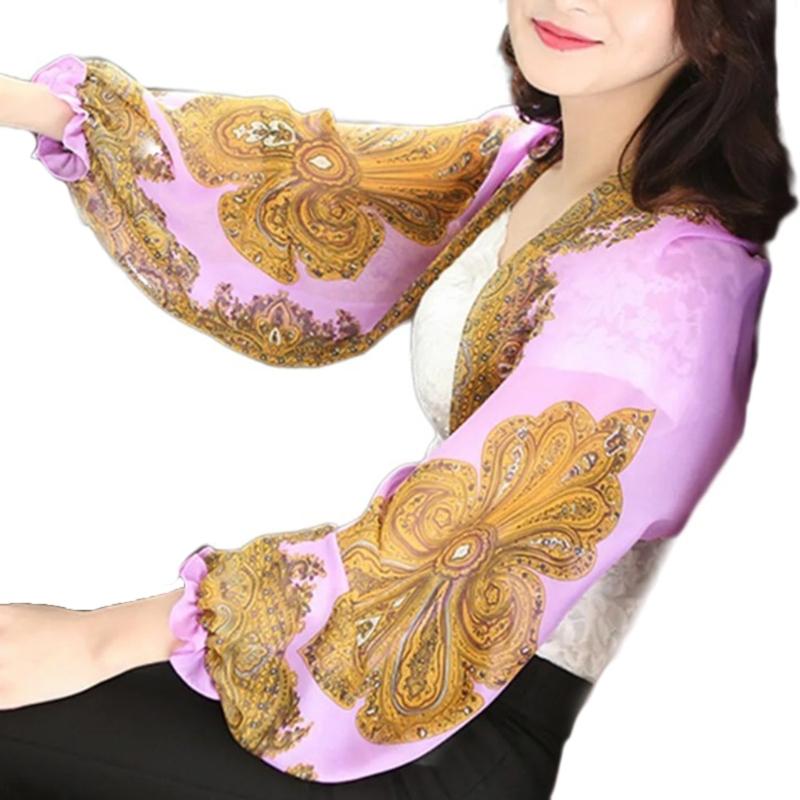 

Fashionable Sunproof Shawl Wrap Sun Blocking Arm Cover for Women Cycling Driving