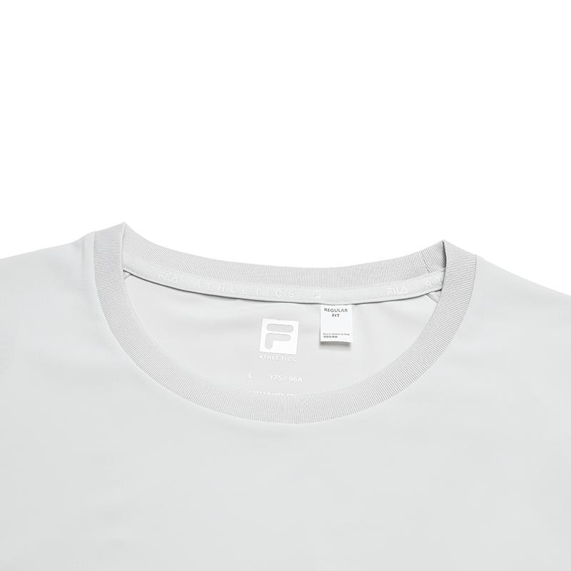 FILA Fitness Series Simple Classic Basic Versatile Sports Training Casual Cool Dry Quick-Dry Short Sleeve T-Shirt Men Tops A51M621106FGY