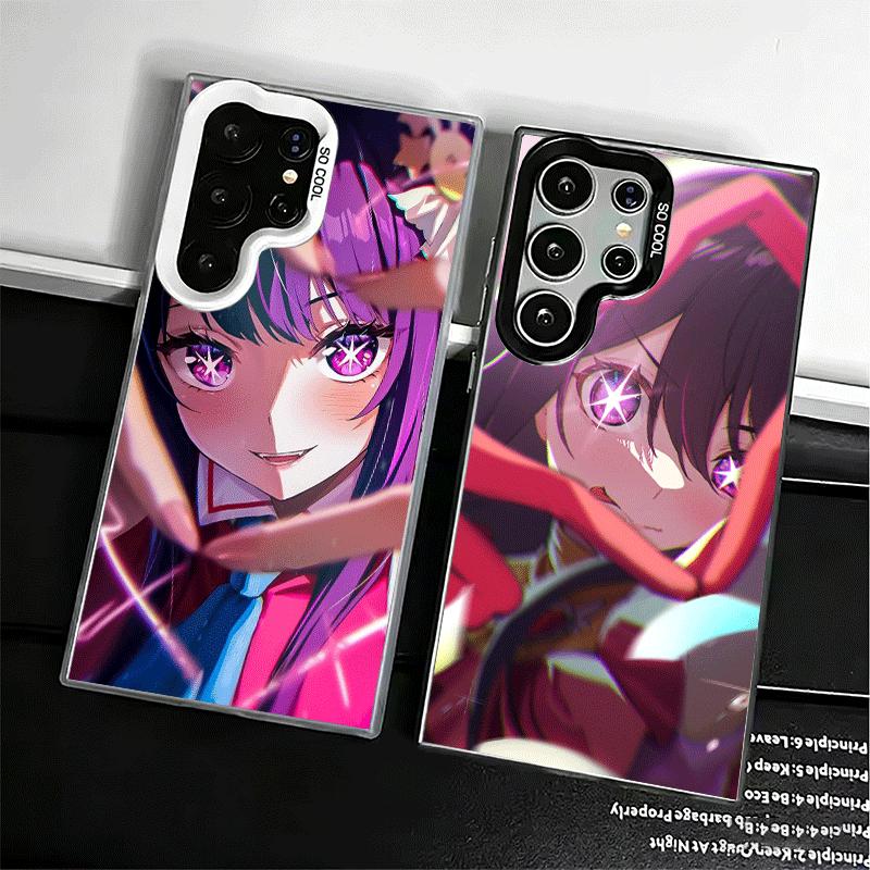 Oshi No Ko Anime Shockproof Phone Case for Samsung Galaxy S26 Edge S25 Ultra S24 FE S23 Plus S21 Cover Anti Fall Fundas