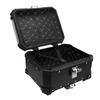 32L Motorcycle Top Box with Safety Lock Quick Release Universal Fit Water Resistant Motorcycle Trunk Luggage Top Case