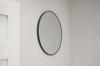 80cm Mirror, Black Frame
