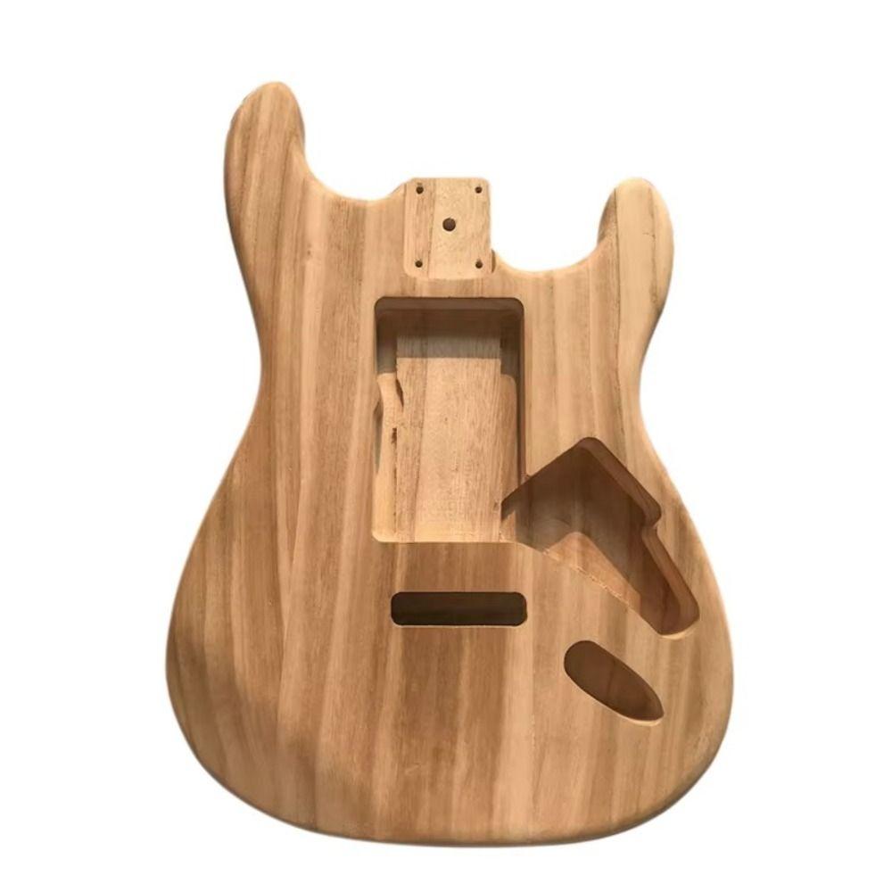 2026 Corpo a Barile per Chitarra Lucidato Tipo di Legno Durevole Parti per Chitarra Elettrica Acero Facile da Installare Materiale a Secchio per Chitarra Elettrica