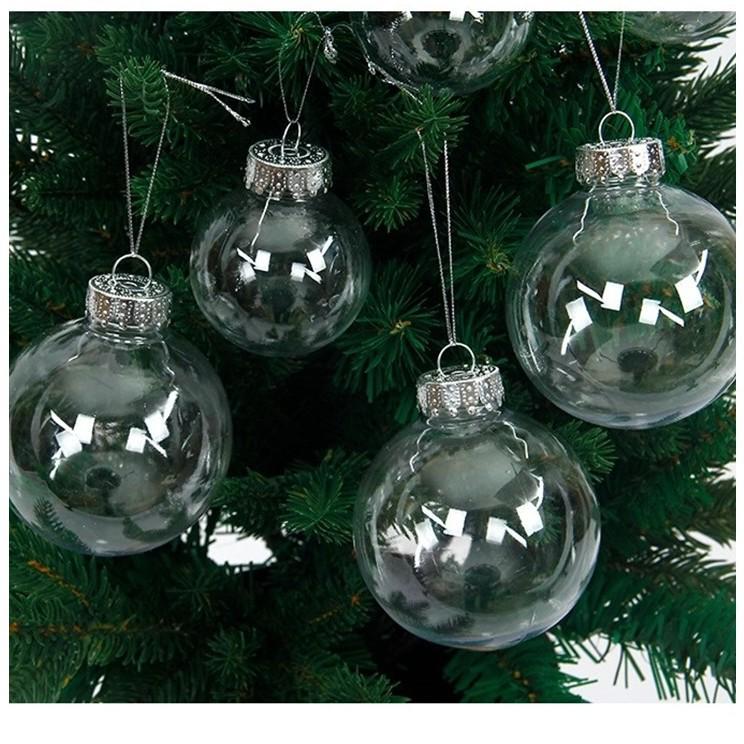 PET Christmas Tree Ornament Balls - Festival Decoration Supplies