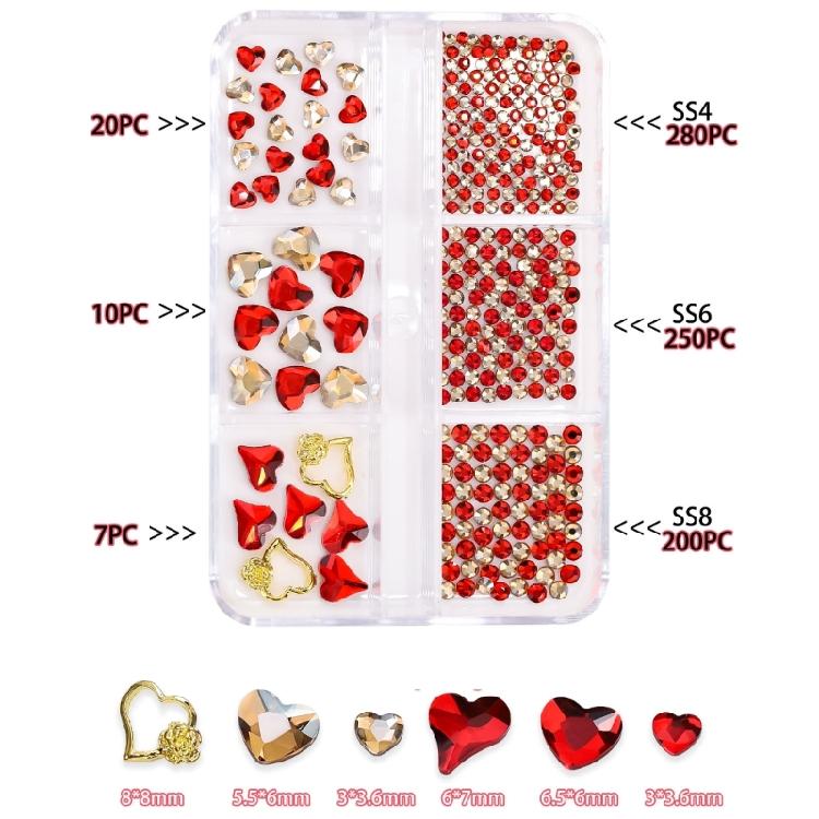 3D Nail Art Rhinestones Studs Luxury Nail Diamonds Nail Jewels Stones Nail Decor