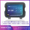 Android Large Screen GPS Car Navigation with Bluetooth & Wireless CarPlay for 2018 Jeep Wrangler
