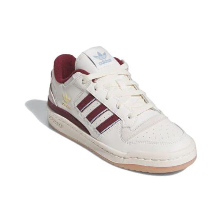 Adidas Sneakers da Donna Forum Low CL Bianco Ombra Rosso Bianco Nuvola Bianco Crema IG3965