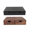 Kaffeekapsel-Aufbewahrungsbox Platzsparender Kaffeemaschinenständer Holz-Kaffeekapsel-Organizer für Küchenarbeitsplatte Home Bar Büro