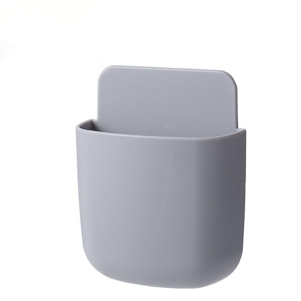 Foldable Wall-mounted Storage Box Plastic Mobile Phone Holder Air Conditioner TV Remote Control Storage Box,home Storage Table and Drawer Storage Box