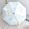 Cinnamoroll Pattern, Automatic Folding Umbrella, Portable and Foldable Design, 8 Ribs, a Christmas or Birthday Gift.