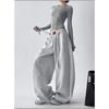Women's Wide-Leg Casual Pants 2026 Spring/Autumn New Versatile Straight-Leg Slimming Loose Sports Trousers