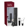 Abridor de vinho elétrico, saca-rolhas automático recarregável, abridor criativo de garrafas de vinho, carregamento USB com cabo, adequado para uso doméstico