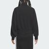Adidas Originals Track Top Knit Balloon Zip Stand Collar Striped Loose Long Sleeve Jacket Women jackets KQ5488