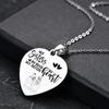 Sisters Necklaces from Best Friends Necklace Heart Jewelry Gift for Sisters BFF Stainless Steel Material for Woman