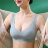 Seamless Lingerie for Women Summer Thin Breathable Mesh Hollowed Out Bra Beautiful Back One-piece Oversized Bra