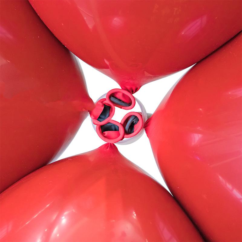 50/100Pcs Balloon Ring Buckle Balloon Plastic Clips Bracket Snap Ring Balloon Holder For Wedding Birthday Party Balloon Supplies