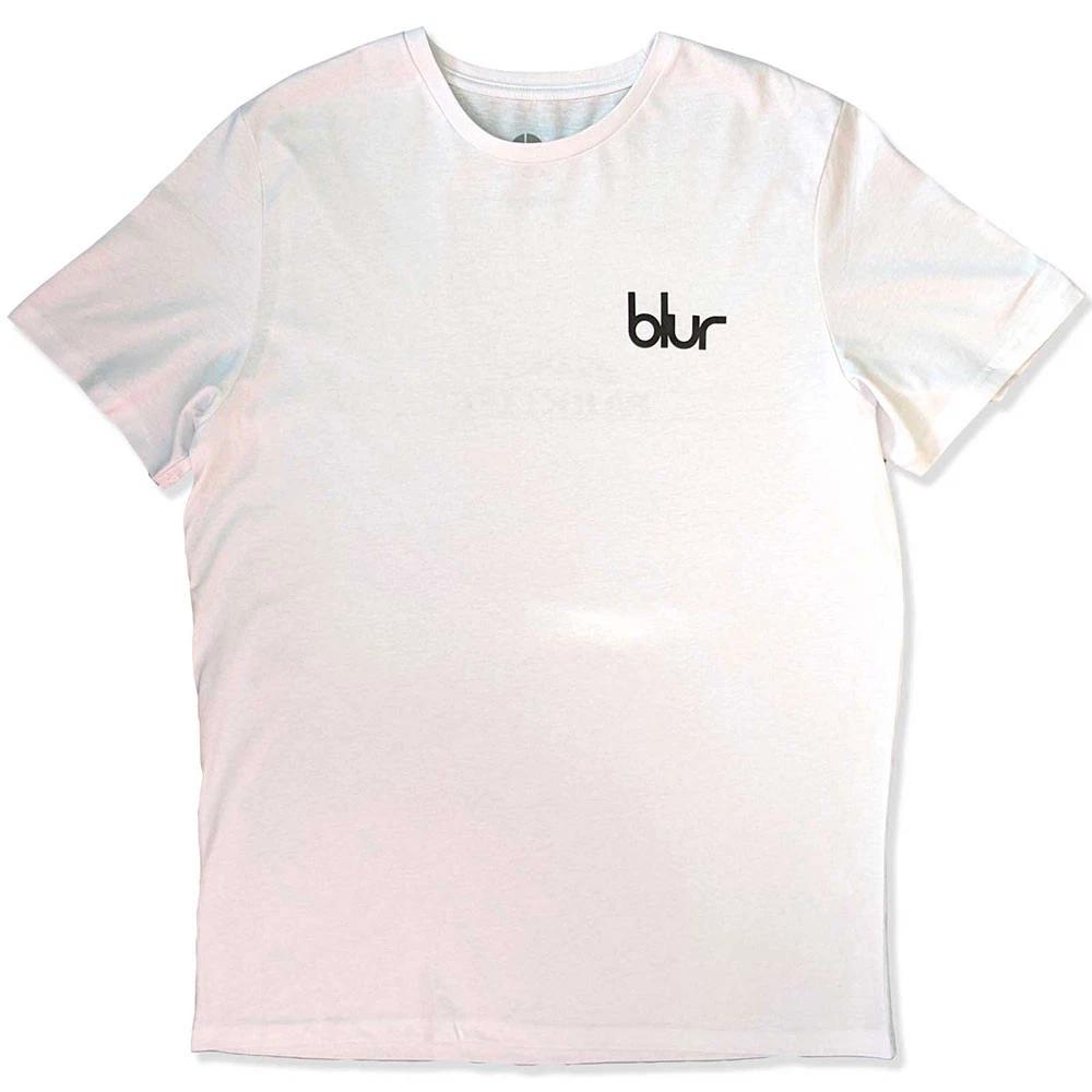 Blur Pocket Blur / Parklife Official Mens Unisex T-Shirt 3XL