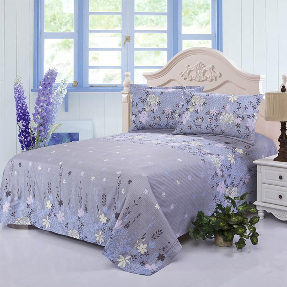 Comfortable Breathable Soft Extremely Bedding Warmly Simple Princess Style Pure Aloe Cotton Bed Sheets