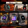 KR80 Smartwatch with Heart Rate Monitor, Bluetooth Calling, Compass & Sports Features