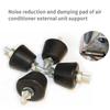 4Pcs Cushion Anti Vibration Rubber Mount Damper Air Conditioner Bracket Shock Pad Cushion  Roofs