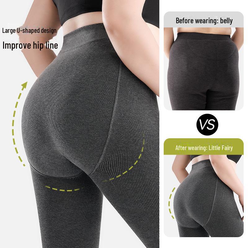 Velvet Leggings i plussstørrelse for kvinner: Tykk, varm og sklisikker for høst/vinter