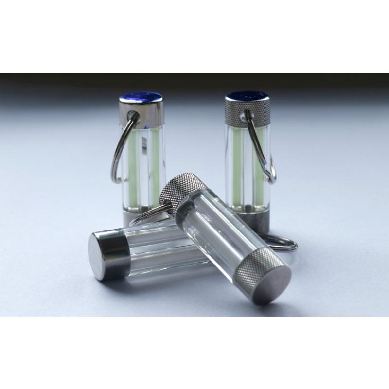 Tritium Trachea Keychain, Double Tritium Tube Pendant, Pendant, Self-luminous Fluorescent Stick Luminous Luminous Stick Tritium