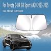 Osłona przeciwsłoneczna na przednią szybę samochodu Izolacja termiczna Osłona przeciwsłoneczna Letnie akcesoria samochodowe Do Toyota C-HR GR Sport AX20 2023 2024 2025