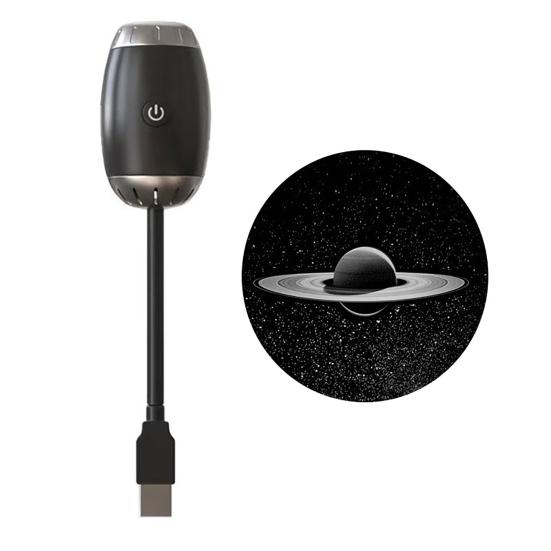 Проектор Звездного Неба Ночник с Регулируемой Яркостью 360 Градусов Вращения Простое Сенсорное Управление Лампа USB Перезаряжаемый Спальня Окружающее Освещение A