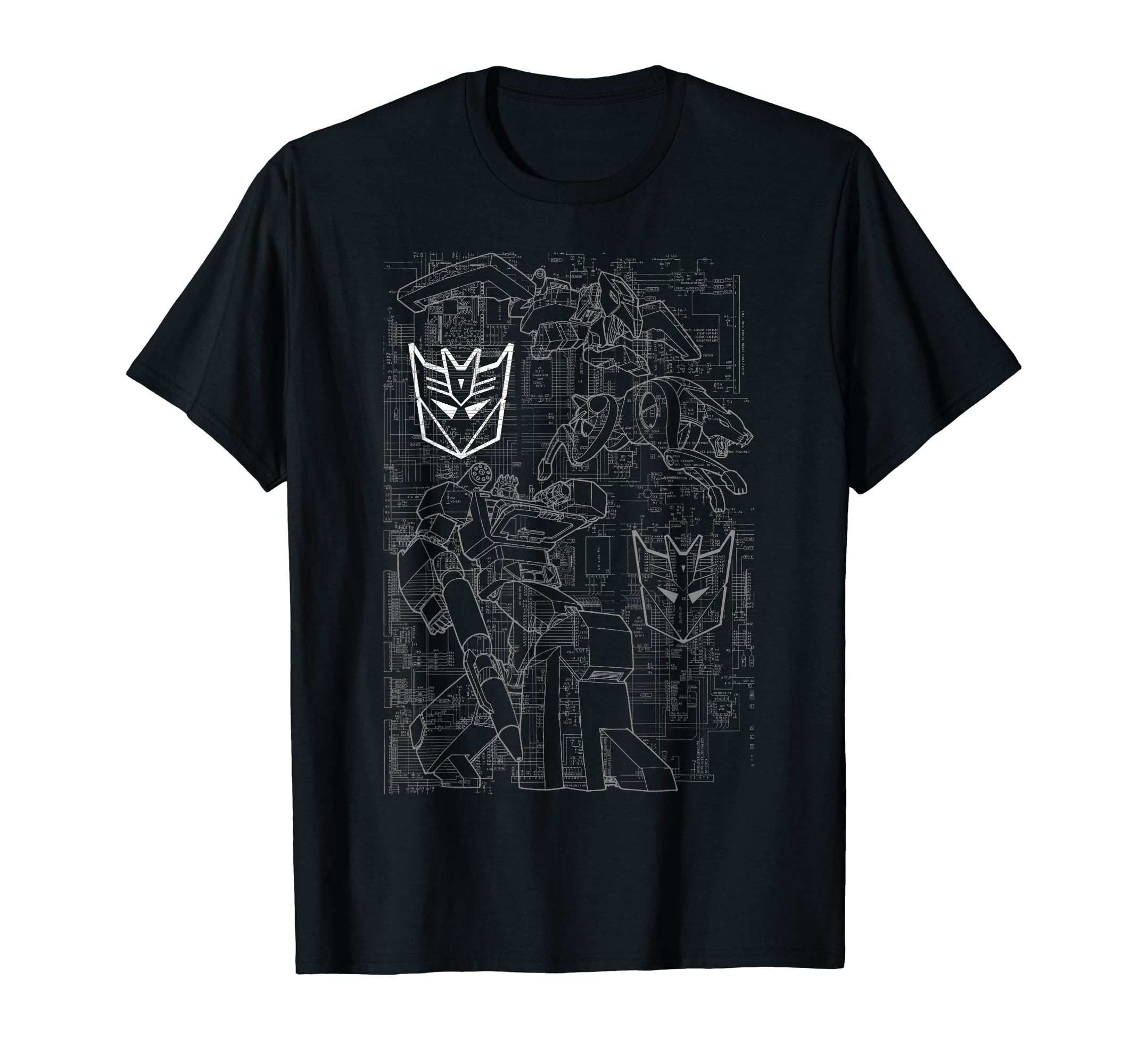 

Футболка Transformers Soundwave Circuit