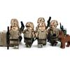 TBS59-64 Hračka s minifigúrkou pre psa Nepriestrelný stavebný blok Land Tiger Desert Alert