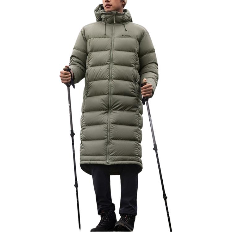 Columbia Omni Heat Down Jacket Unisex Green XE1790-397