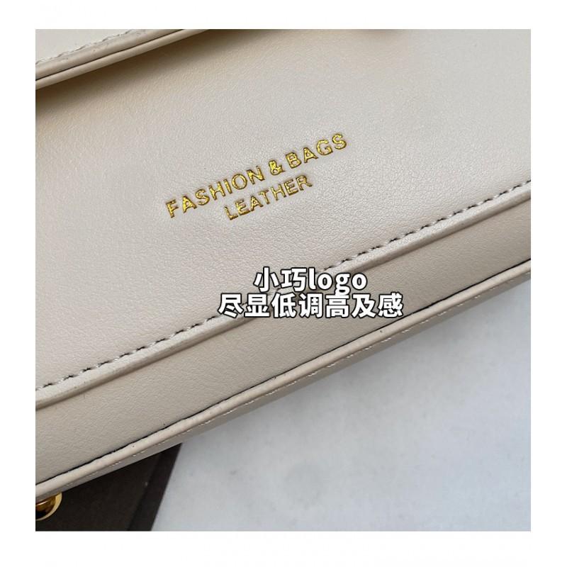 Sac Retro Style Occidental Petit Sac Femme Saisonnière Nouveau Populaire Couleur Unie Bandoulière Mode Portable Carré