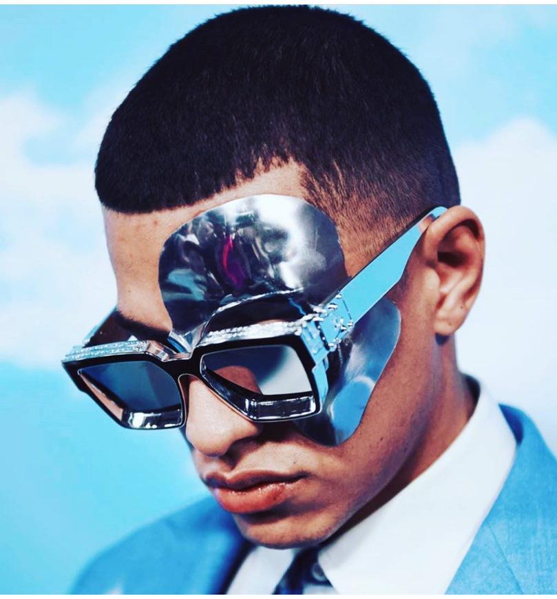 European & American Street Style Square Sunglasses for Men & Women - Z1165E