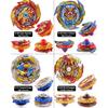 Bey Battling Bay Blades and Launcher Toy Set 8 Metal Fusion Spinning Tops 2 Launchers 1 Grip Burst Tops Burst Tops Gyro Combat Game for 8-12 Toy Gift