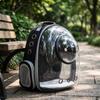 Breathable Pet Carrier | Padded Shoulder Straps, Cat Backpack with Clear Dome, SemiRigid Hard Shell,