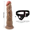Sele Strap-On Realistiske Dildoer Anal G-punkt Stimulering Prostata Massasjeapparat Voksen Sexleketøy for Kvinner Par Lesbisk