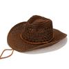 Cappello Estate Cappello di Paglia Cappello da Spiaggia Tempo Libero Protezione Solare Cappello Parasole da Uomo Outdoor Spiaggia Moda Cappello da Sole Viaggio