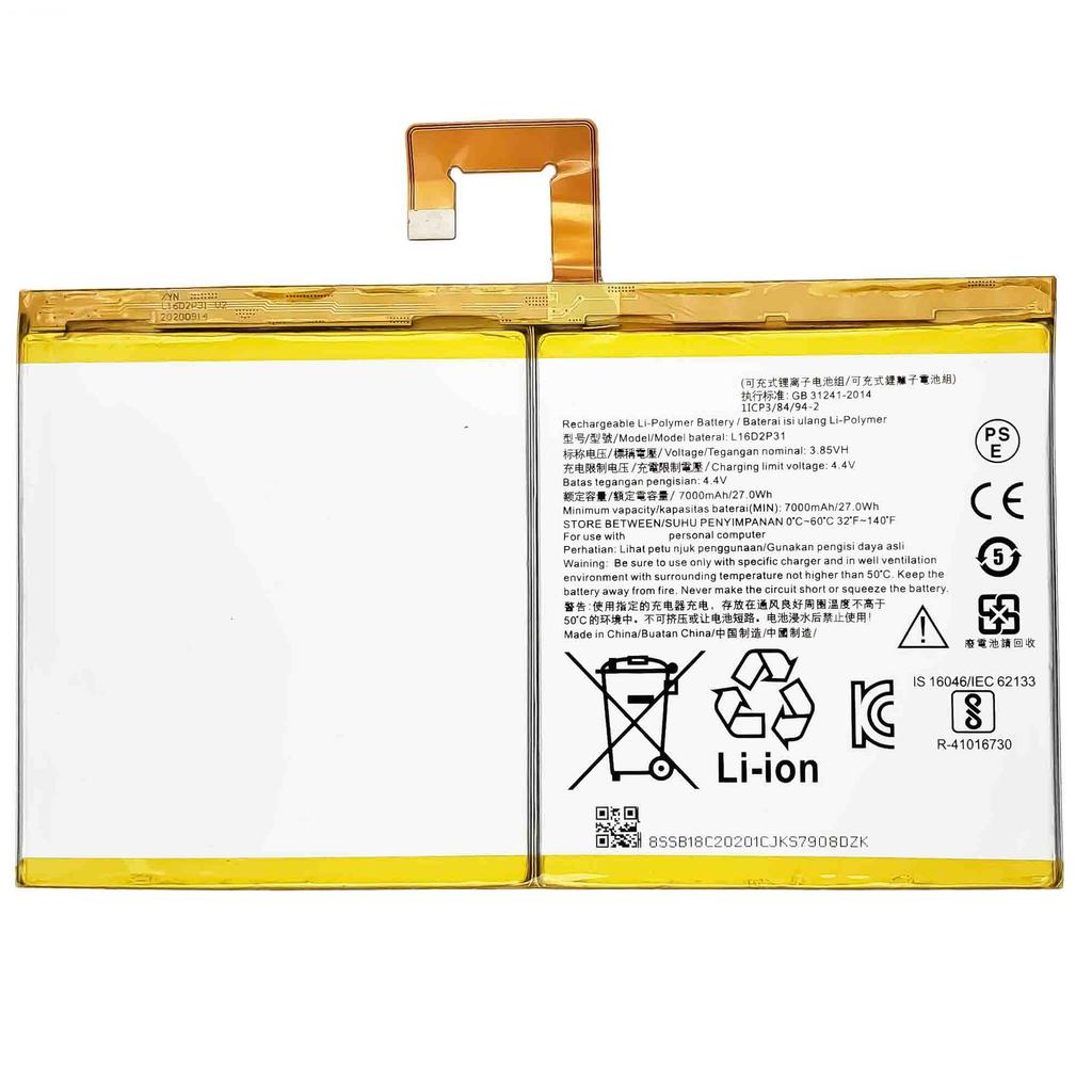 L16D2P31 7000mAh Battery For Lenovo X304 Tab 4 10 10plus Tablet Batteries