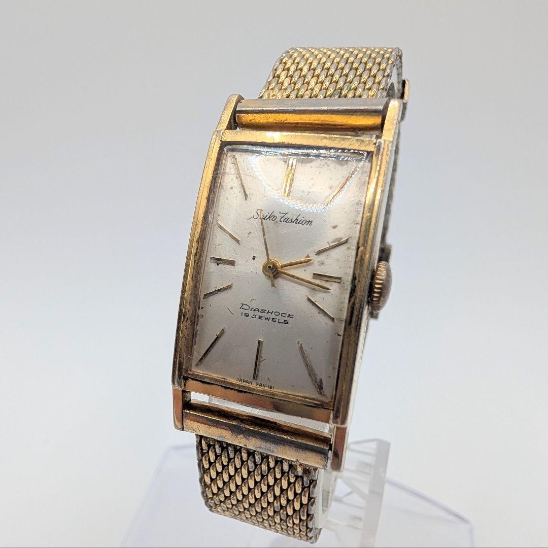 Used Working item Seiko fashion manual winding watch vintage 19 jewels