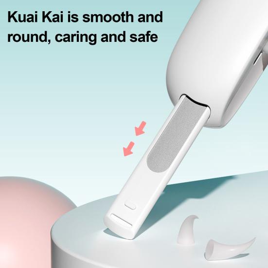 Pets Nail Clippers Adjustable Claw Clippers Round-Hole Trimmer with Dust Storage Safe Nail Trimmer for Cats Dogs Rabbits