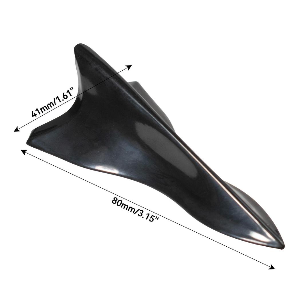 10pcs Shark Fins Diffuser Vortex Generator SUV Universal Car Roof Spoiler Bumper Antenna Wing Trunk ABS Body Kit Set Decoration