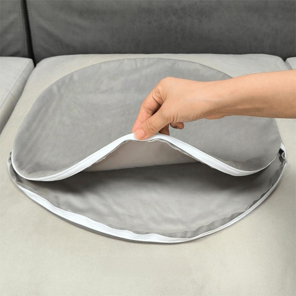 Runder Nickerchen-Kissenbezug 40*40cm Dekorative Kissenhülle Wurfkissenbezug für Wohnzimmer & Schlafzimmer