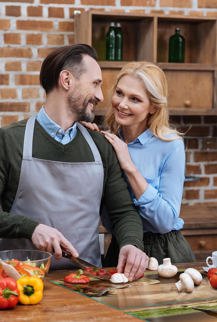SZKLANA PŁYTA OCHRONNA NA KUCHENKĘ 85x52 KONIE