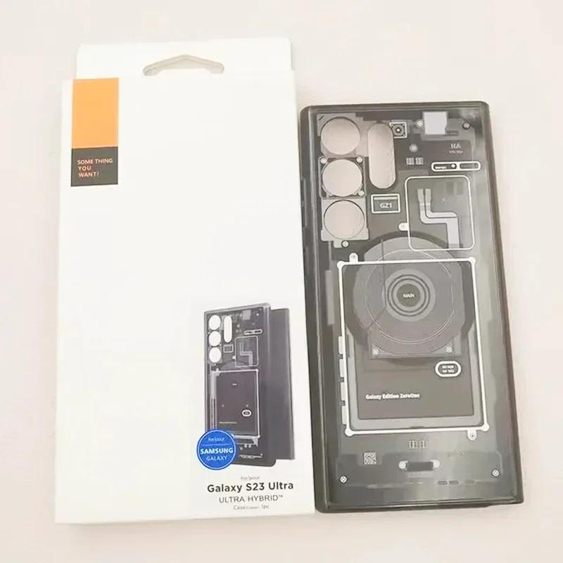 

Магнитный ультрагибридный чехол для Samsung S24 S23 S22 Ultra Magsafe Cover с поддержкой беспроводной зарядки для iPhone 16 15 14 Pro Max iphone 12promax чёрный