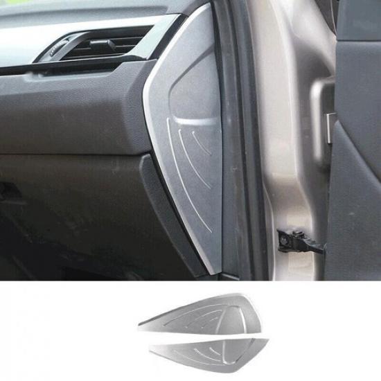 Silver Aluminum Console Dashboard Both Sides Panel Trim For BMW X2 F39 2018-