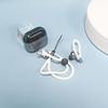 Silicone Anti-lost Earhook with Lanyard Built-in Steel Wire Ear Hook Durable Anti-fall for Samsung Galaxy Buds 3/3 Pro