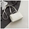 Chic Lychee Grain Women Lunch Tote Bag Insulated Shoulder Crossbody Handheld Bag for Commute Office Food Storage