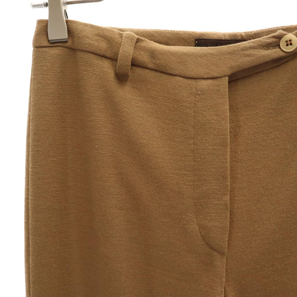 PRADA made in Italy Knit pants 40 Brown Women Used