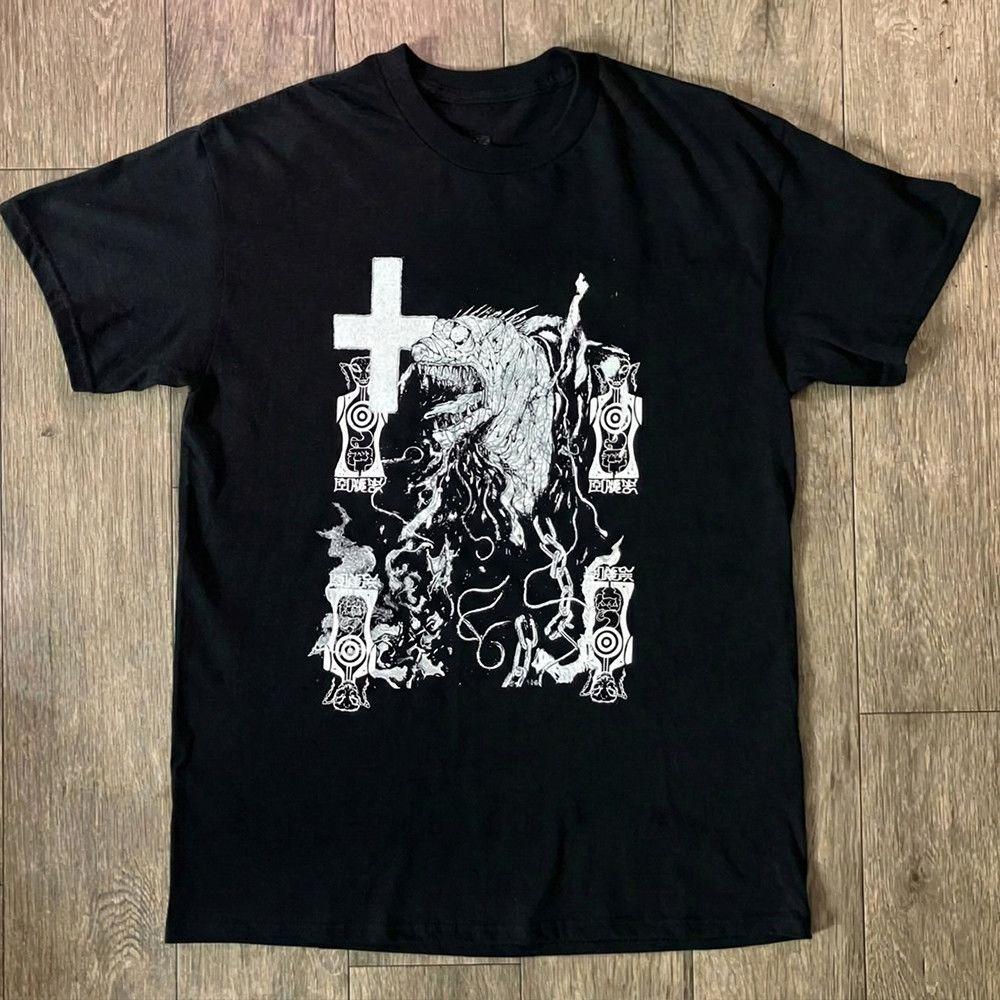 

Recommended Product Dark Gothic Style Black and White Illustration Loose Mens and Womens ShortSleeved TShirt M