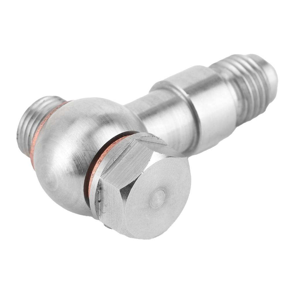 M11x1.0 to 4AN Turbo Oil Feed 1.0mm Restrictor Mild Steel Fitting for GT2871 GT3071R