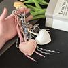 Miu Style Bag Charm: Korean Braided Rope Keychain for Backpacks & DIY Accessories